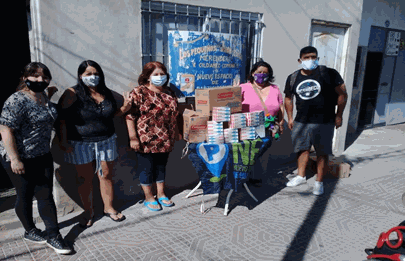Scouts de Argentina colaboró con comedor comunitario de Villa Cildañez