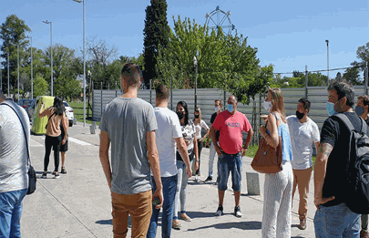 La Defensoría porteña visitó el barrio Olímpico