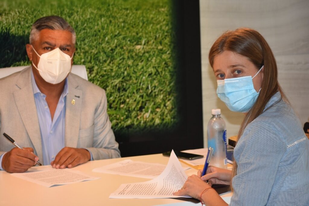 El Gobierno de la Ciudad y la AFA firmaron un convenio de colaboración para difundir políticas sociales