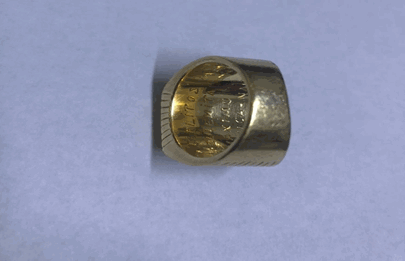 Apareció el anillo robado al ex presidente Menem