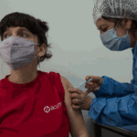 Empleados de ACUMAR se vacunan contra el Covid-19