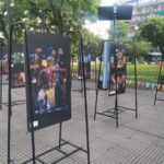 Realizaron una exposición fotográfica sobre carnaval en la Plaza Echeverría