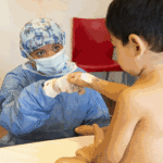 Día Internacional del Cáncer Infantil en el hospital Garrahan