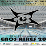 Deportistas se preparan para el sudamericano de deportes acuáticos en el Parque Roca