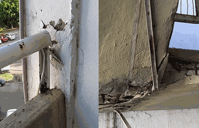 Desde la comuna 8 expresaron preocupación por estado de edificios de complejo habitacional