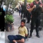 La Policía de la Ciudad detuvo a una funcionaria nacional que defendió a un limpiavidrios en Rivadavia y Salguero