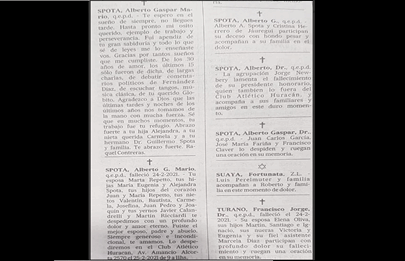 Escándalo postmortem se hace viral por saludos en obituario