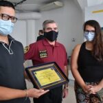 Reconocimiento a un medico que murió durante la pandemia
