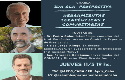 La Comisión de Salud, Acción Social y Medio Ambiente Comuna 8 invita a charla