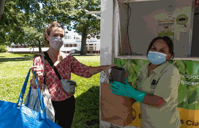 La comuna 7 informa sobre centros de reciclados