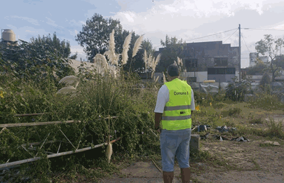 Operativo del GCBA en la Comuna 8