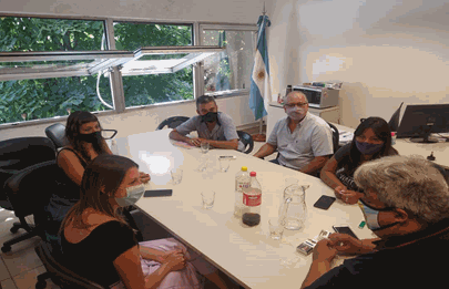 Reunión en la sede de la comuna 8 por casos de violencia institucional