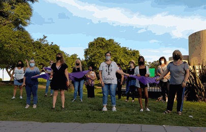 8M El Área de Genero de la Comuna 9 se expresó