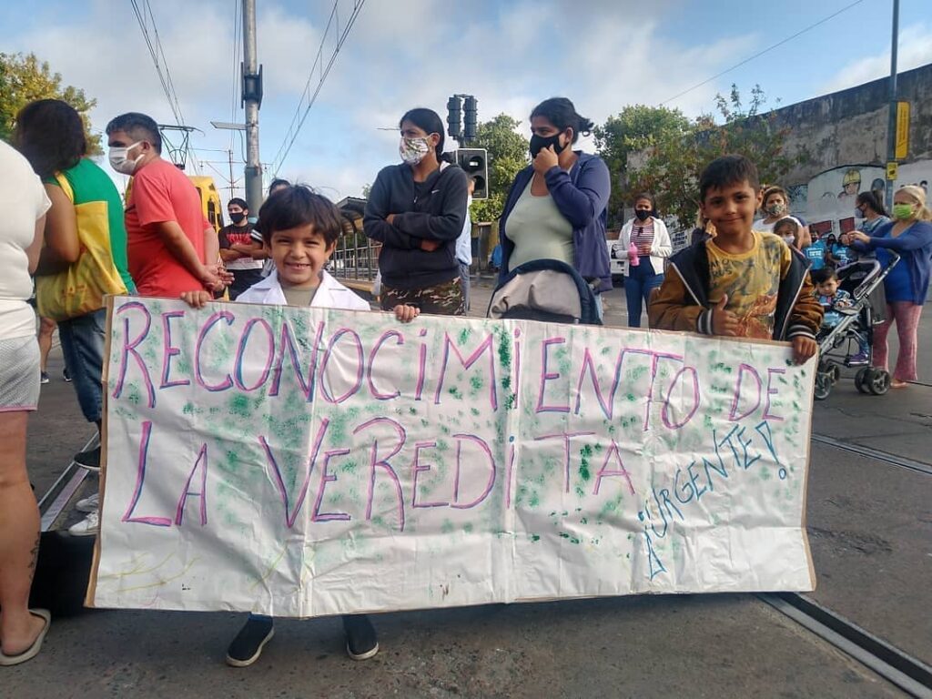 Villa Soldati: vecinos de La Veredita cortaron calles en reclamo de mejoras habitacionales