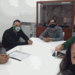 Comunero se reunión con el Sindicato de Trabajadores Caninos