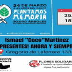 Flores Solidario: Homenaje a Ismael Coco Martínez