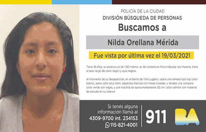 Búsqueda de joven mujer perdida que salió de Lugano