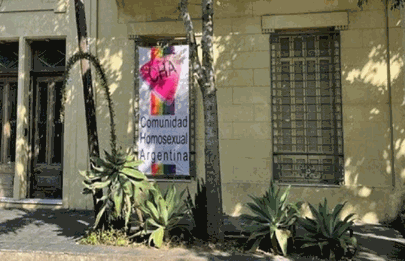 Ataque contra la sede del CHA en La Boca