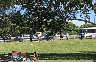 Persecución y tiroteo desde provincia hasta Liniers