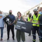 Retiro: colocan los carteles con los nombres de las calles del Barrio 31