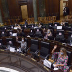 En modalidad mixta, la Legislatura porteña sesionó por primera vez en el año con eje en la pandemia y el 8M