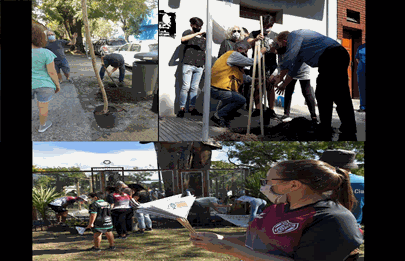 Plantamos memoria reemplazó a la tradicional marcha del 24 de marzo