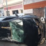 Floresta: inhabilitaron la licencia de la mujer que chocó, volcó y mordió a dos policías