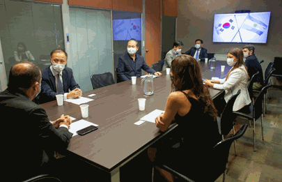 El cónsul de Corea agradeció por la aparición de ciudadano perdido en Flores