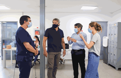 El Jefe comunal participó de jornada de trámites en Pompeya