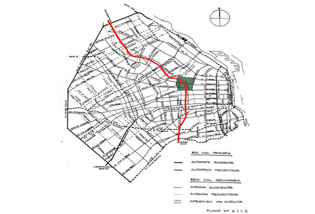 Ex AU3: soluciones habitacionales en el norte, mojones sueltos en el sur