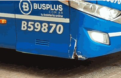 Chocó el micro de Boca Juniors sin registrarse mayores problemas