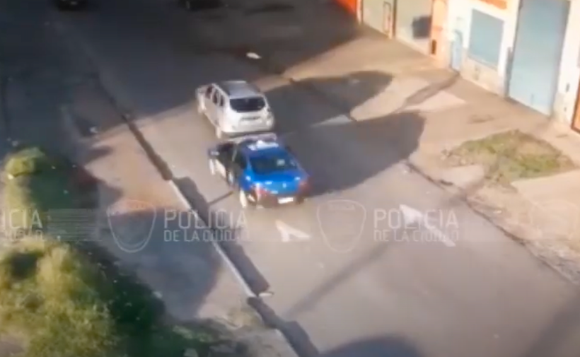 Tiroteo y persecución entre Lugano y Villa Soldati tras el robo de un auto