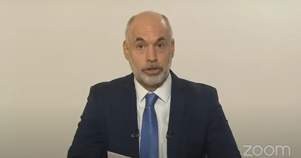 Rodríguez Larreta explicó por qué abrió el periodo de sesiones de forma online