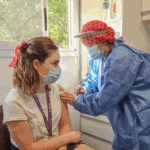 Está vacunado más del 65% del personal del Garrahan