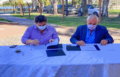 Renuevan el convenio “La Boca pinta bien”