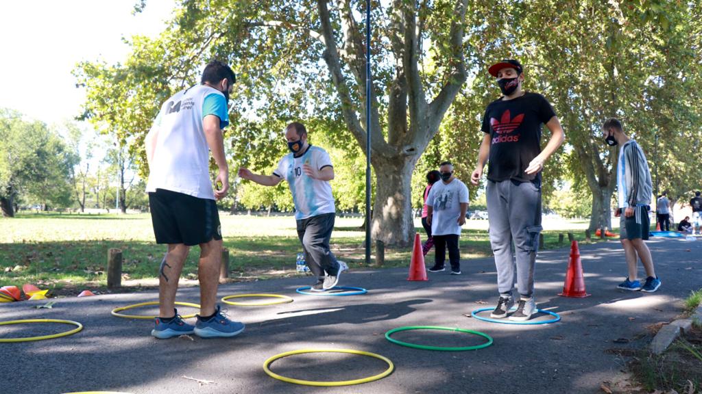 Comenzaron las Escuelas de Deporte Adaptado en el Parque Sarmiento