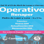 Operativo del RENAPER en la Villa 21 /24