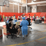 Funciona a pleno el nuevo centro de testeos de Parque Chacabuco