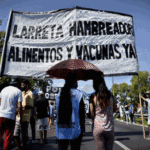 Movimientos sociales marcharon al Ministerio de Desarrollo Humano y Hábitat