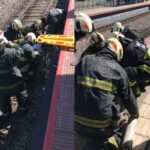 Una mujer fue arrollada por un tren en la estación Ciudad Universitaria