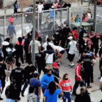 Manifestantes intentaron ocupar el Ministerio de Desarrollo Humano