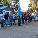 Homenajearon a excombatientes de Malvinas en Parque Saavedra