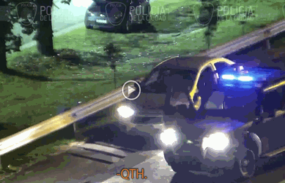 Dos detenidos en Avda. General Paz altura Liniers por circular con auto robado