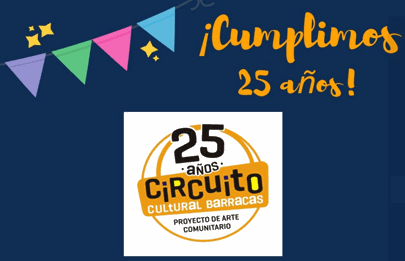 El Circuito Cultural Barracas cumplió sus primeros 25 años