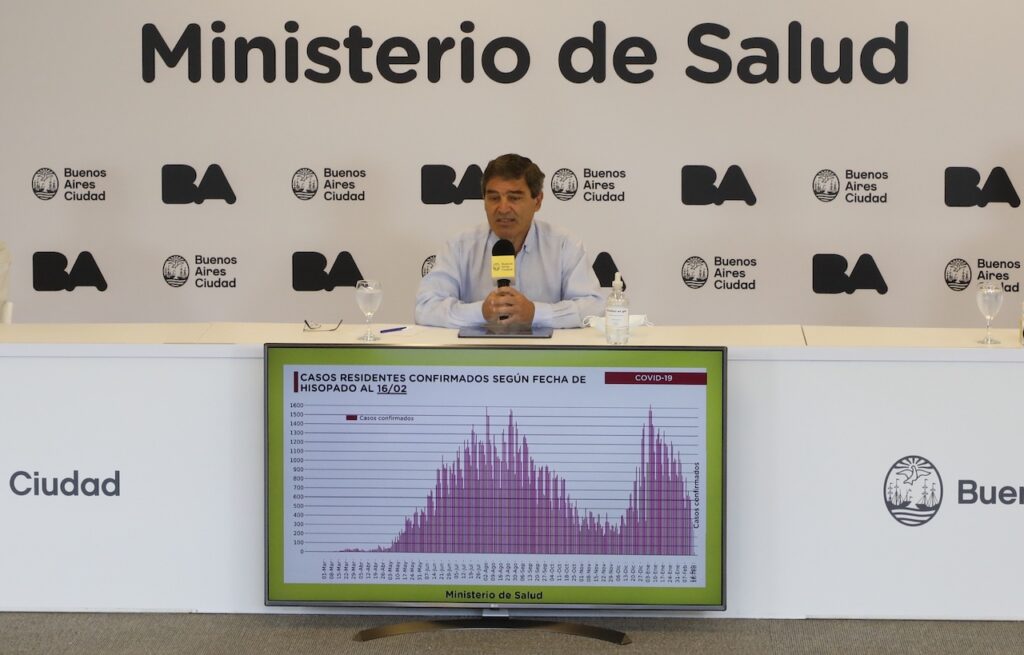 Quirós: “Vamos a tener que discutir bajar la circulación pública si no bajan los casos”