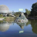 Palermo: Ciudad instaló una isla de plásticos para concientizar sobre los residuos