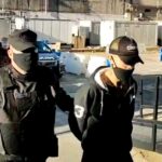 Tres jóvenes detenidos por pintar grafitis en la Estación Belgrano C de la Línea Mitre