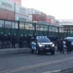 Desalojaron un bloqueo en el Puerto de Buenos Aires y continúan las protestas de los trabajadores
