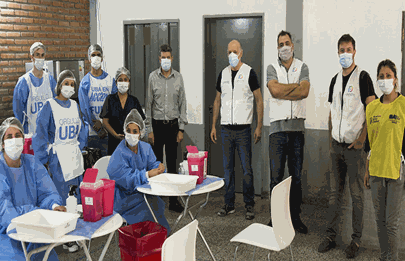 La Defensoría y el Ministerio de salud visitaron el barrio Padre Ricciardelli de Flores