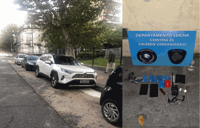 “Con las manos en la masa” dos detenidos en Barracas